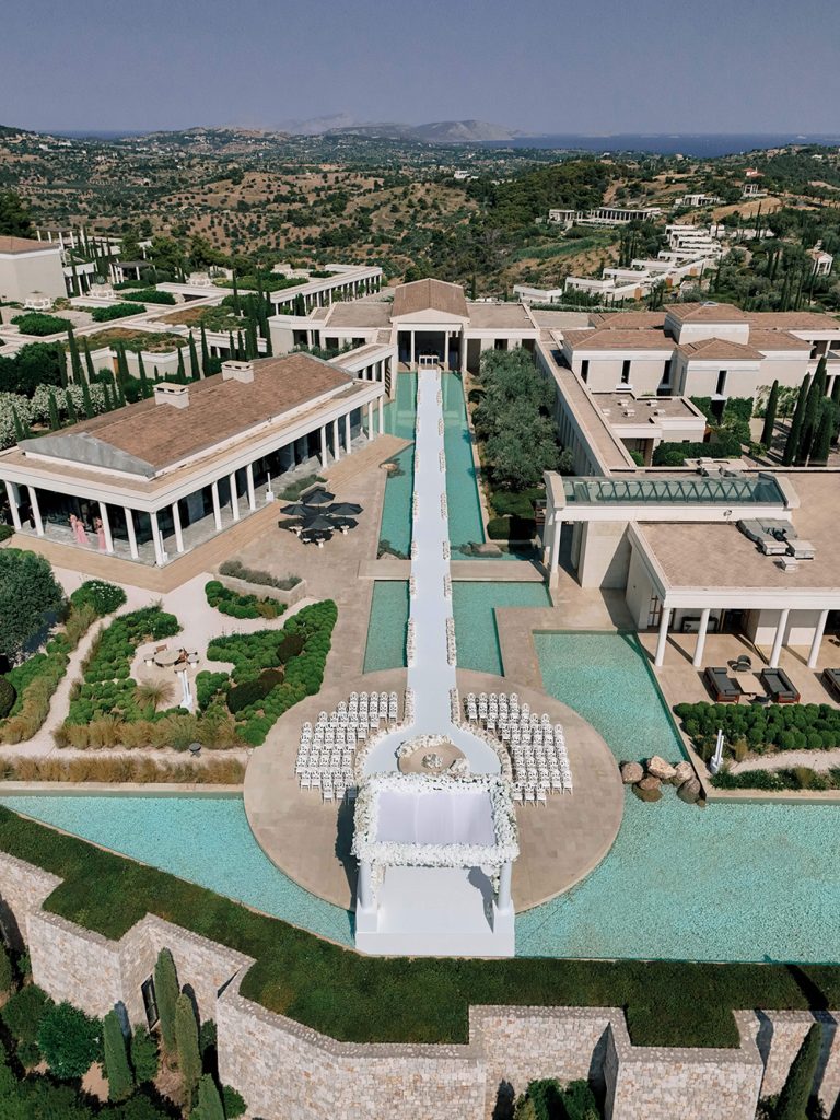 Amanzoe Destination Wedding