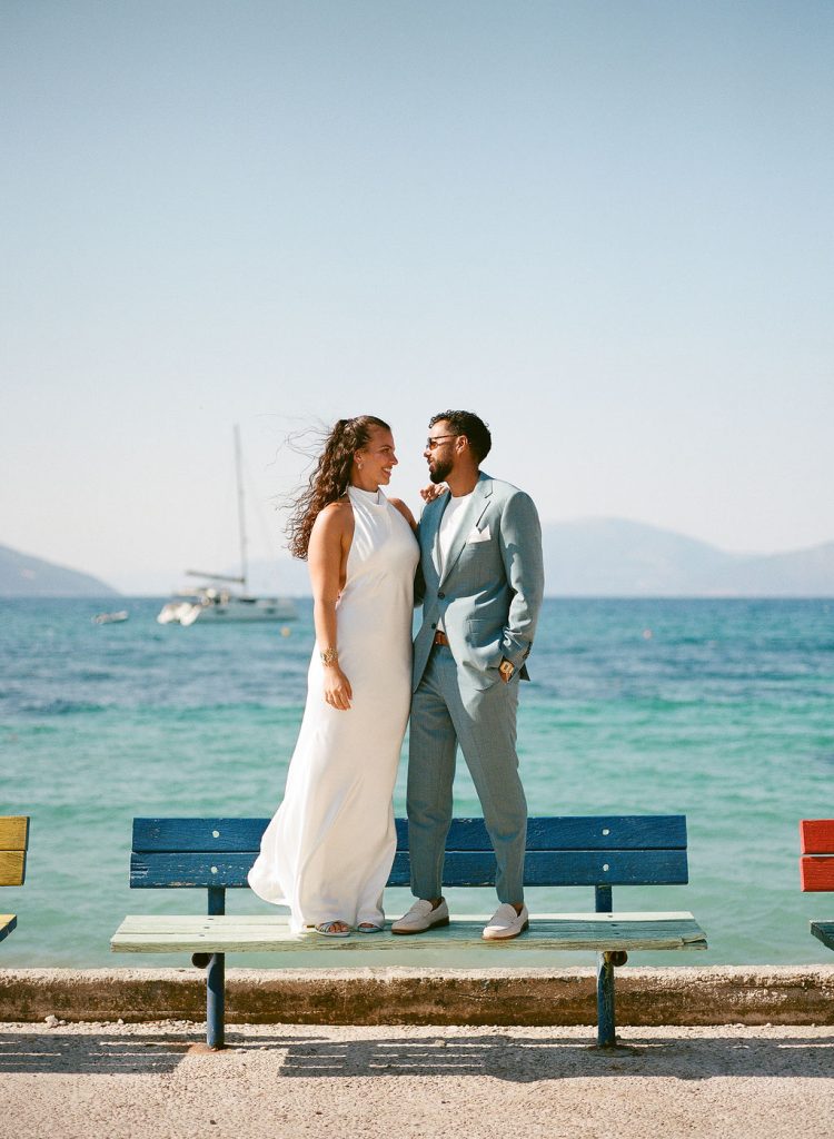 A Romantic Destination Wedding in Kefalonia