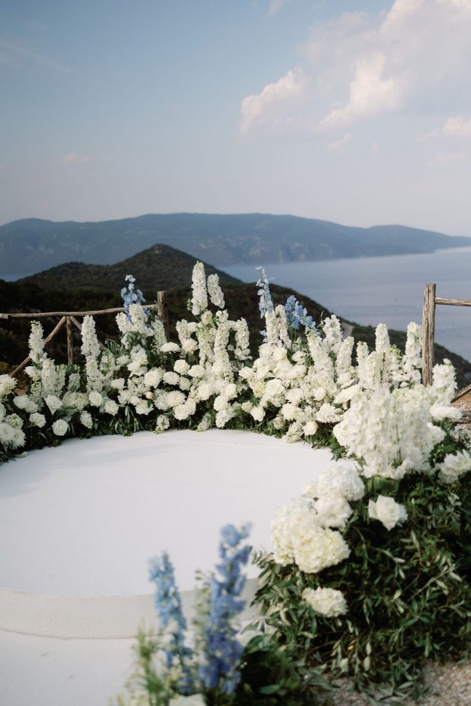 A Romantic Destination Wedding in Kefalonia