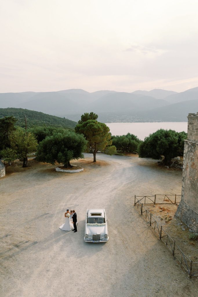 A Romantic Destination Wedding in Kefalonia