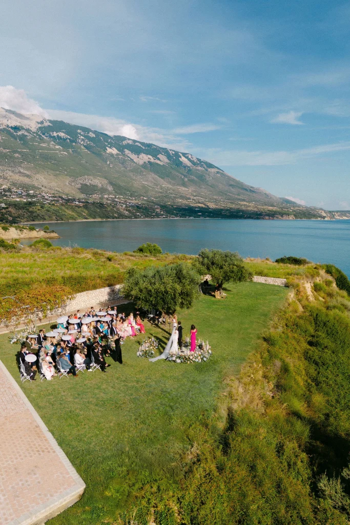 A Destination Wedding in Kefalonia