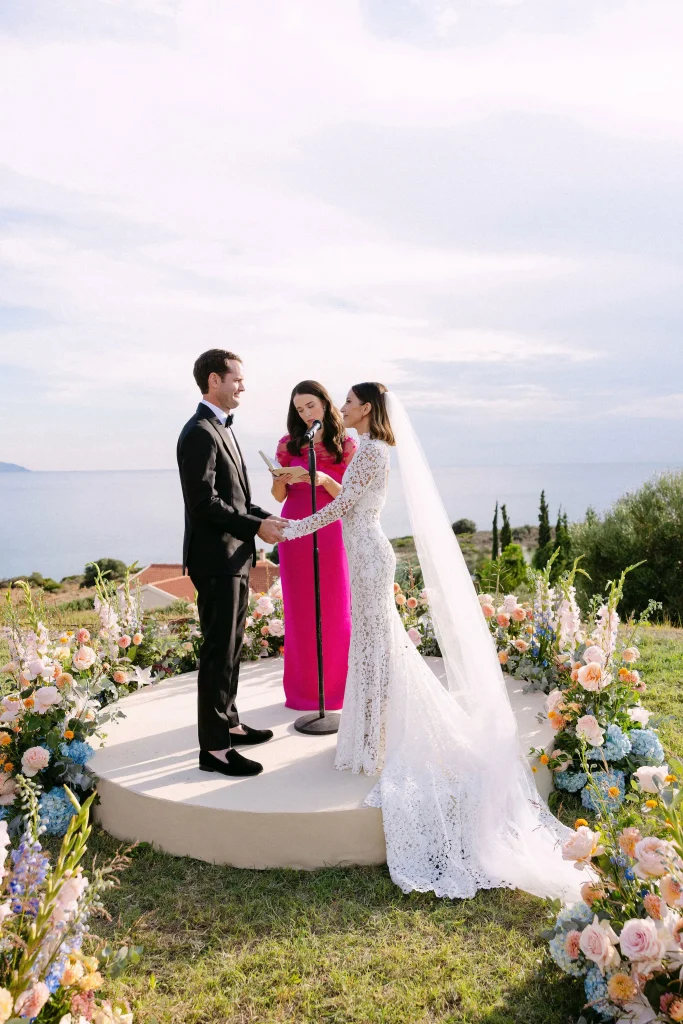 A Destination Wedding in Kefalonia