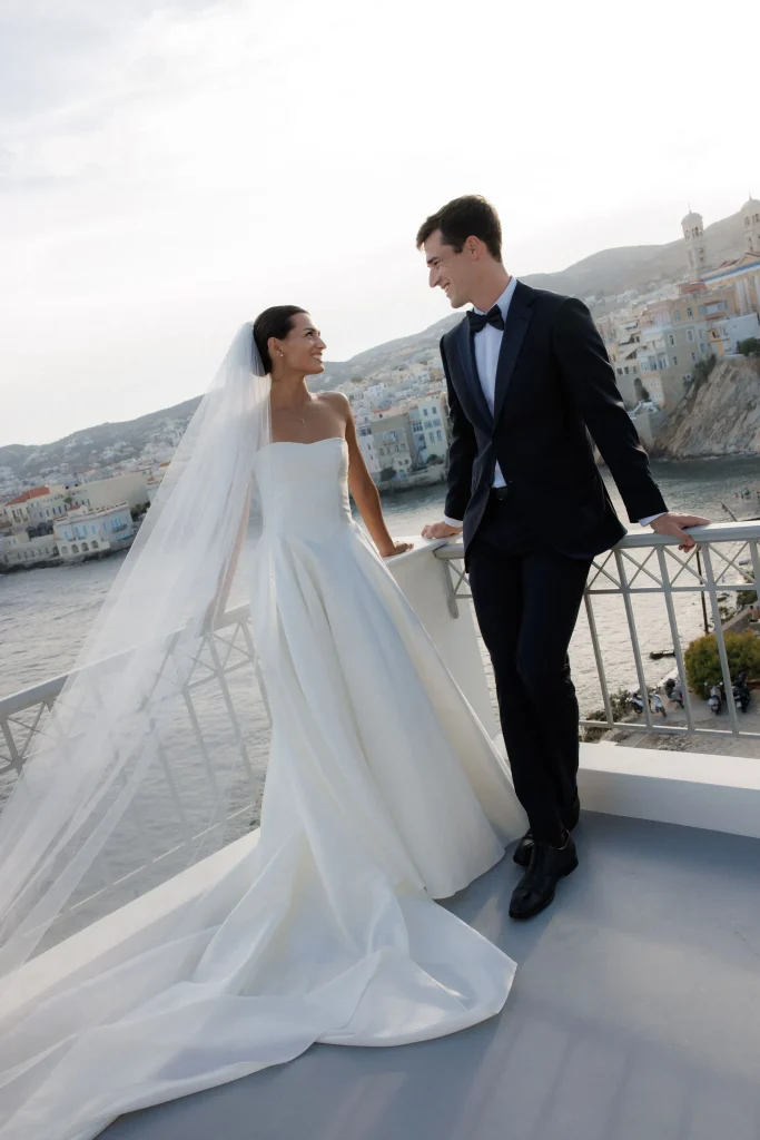 A Mediterranean Wedding in Syros