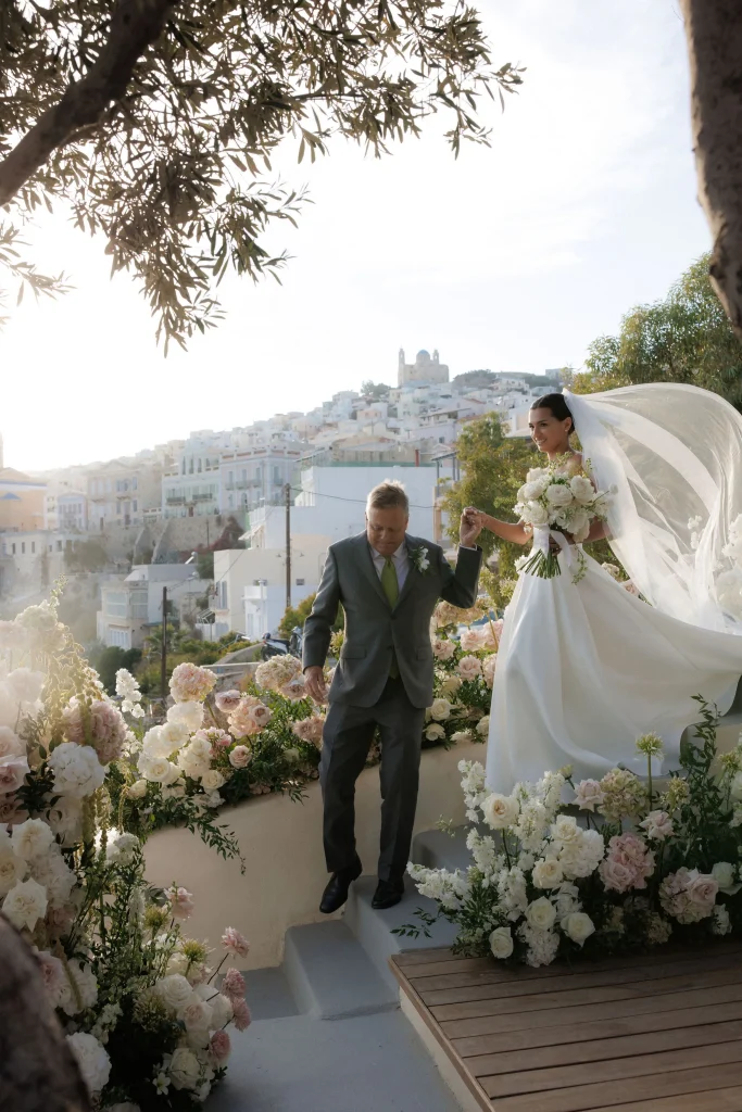 A Mediterranean Wedding in Syros