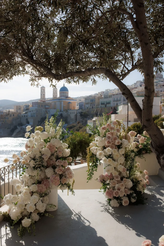 A Mediterranean Wedding in Syros