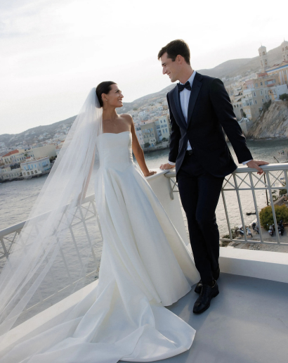 A Mediterranean Wedding in Syros