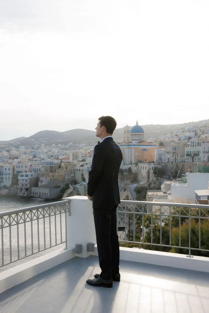 A Mediterranean Wedding in Syros