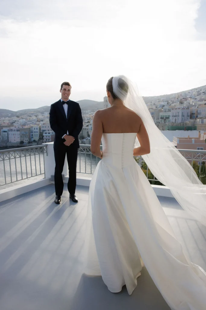A Mediterranean Wedding in Syros
