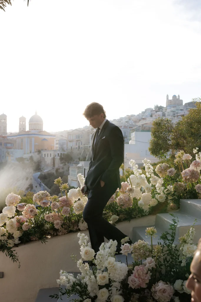 A Mediterranean Wedding in Syros