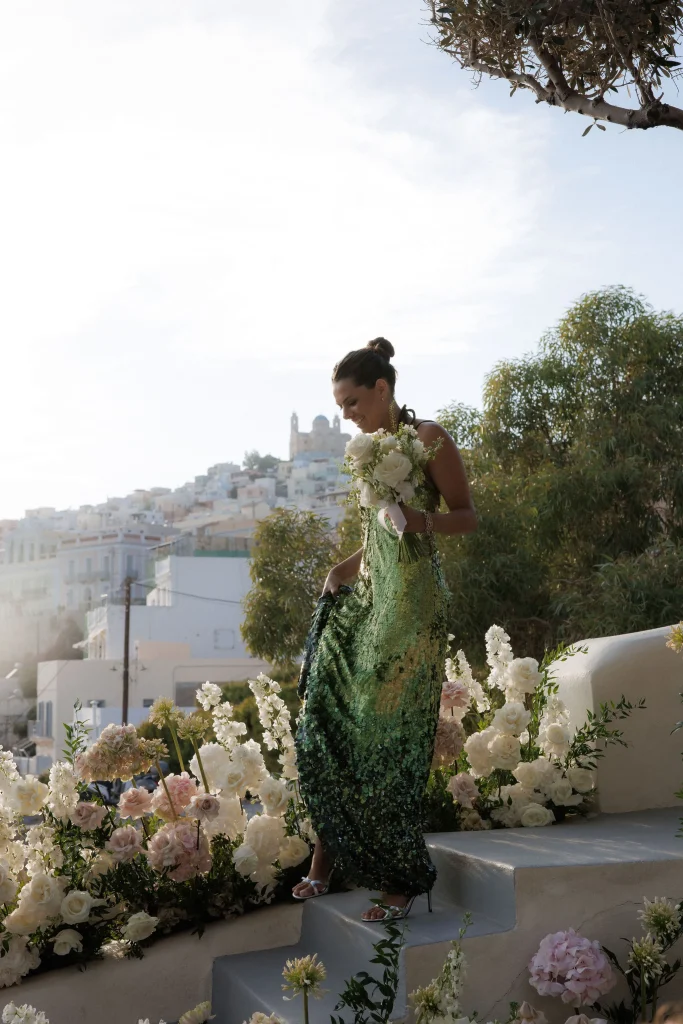 A Mediterranean Wedding in Syros