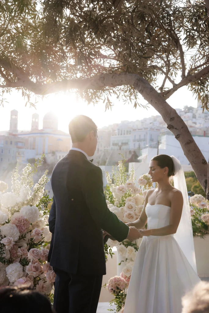 A Mediterranean Wedding in Syros