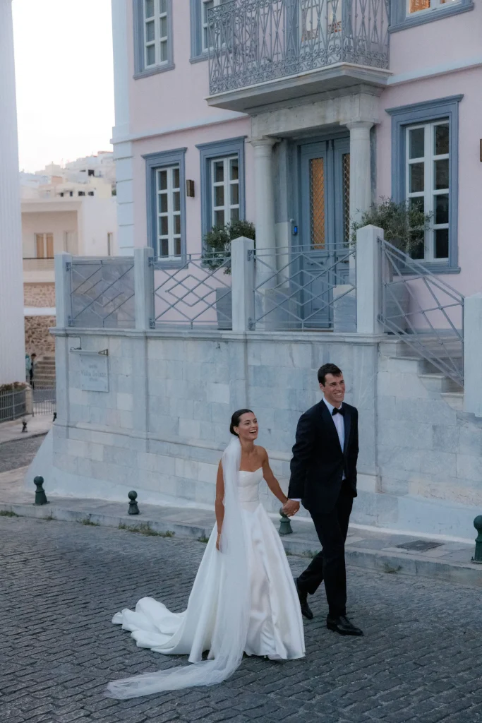 A Mediterranean Wedding in Syros