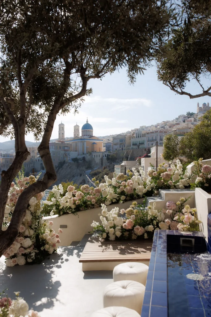 A Mediterranean Wedding in Syros