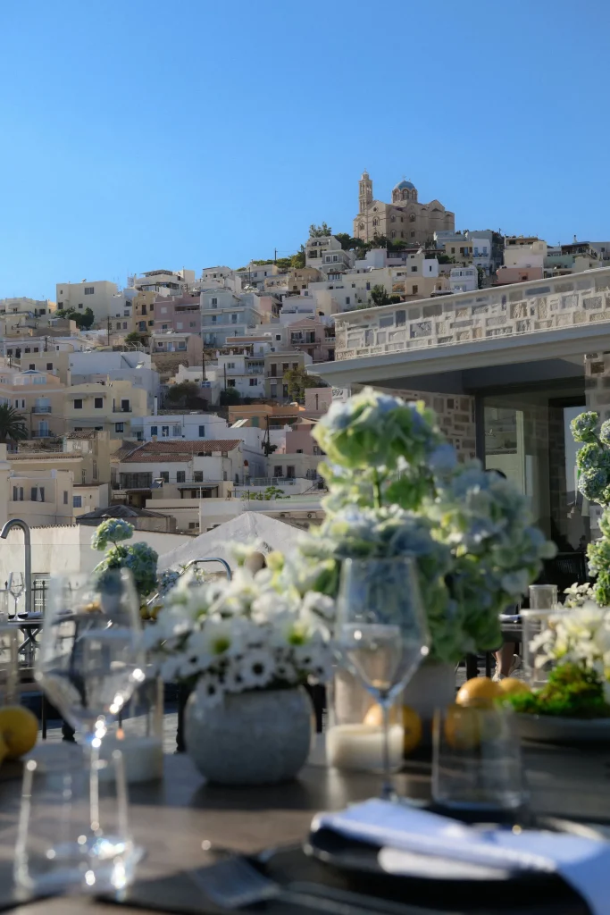 A Mediterranean Wedding in Syros