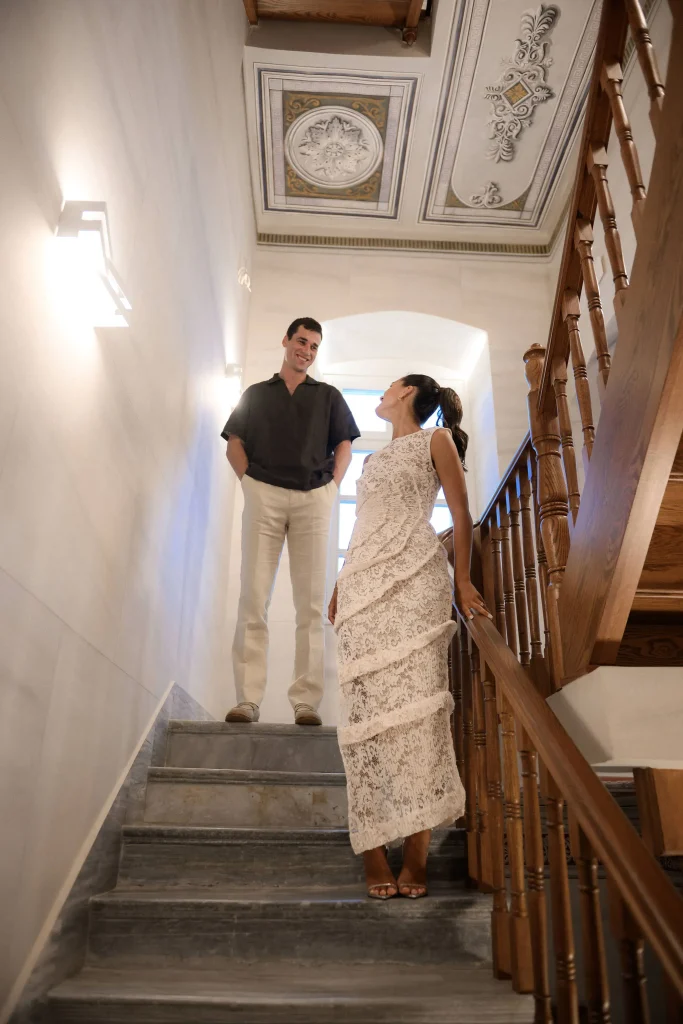 A Mediterranean Wedding in Syros